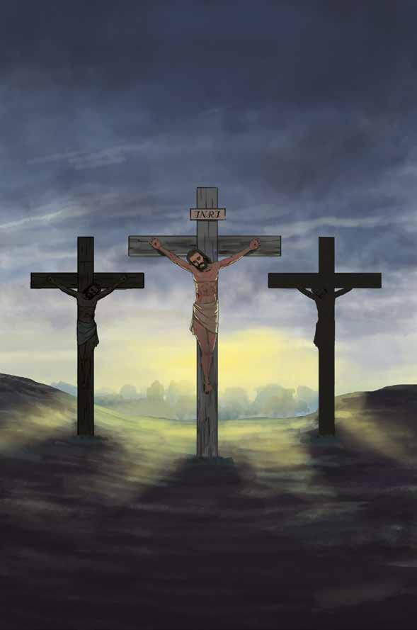 imagen que representa Jesús en la cruz