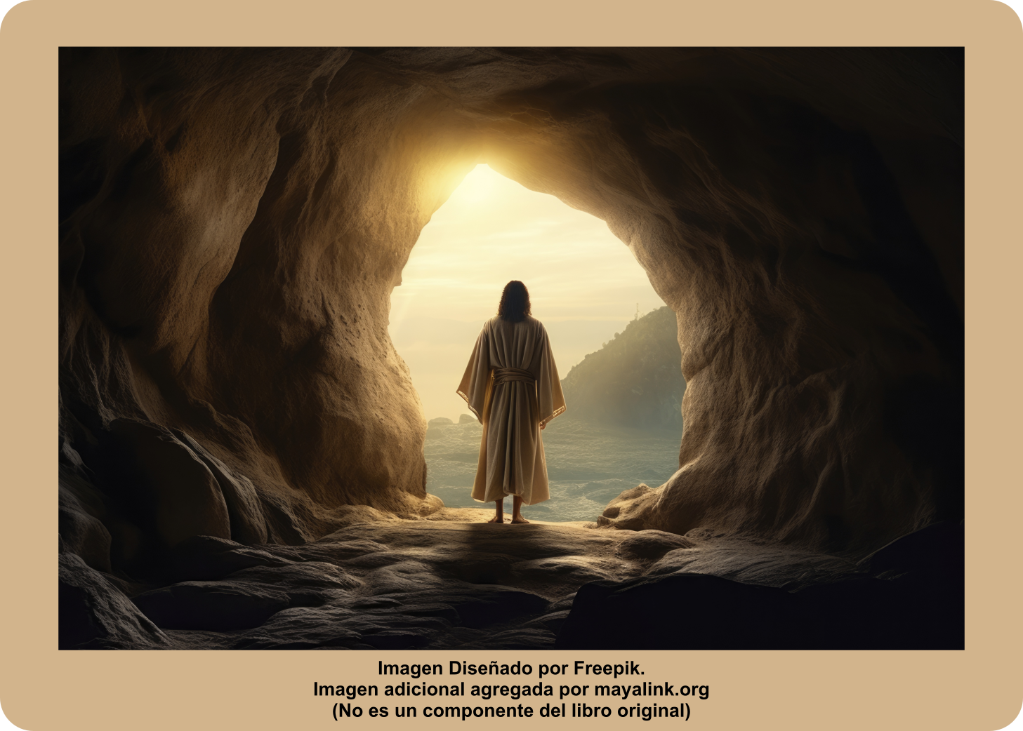 imagen que representa a Jusus saliendo de la tumba